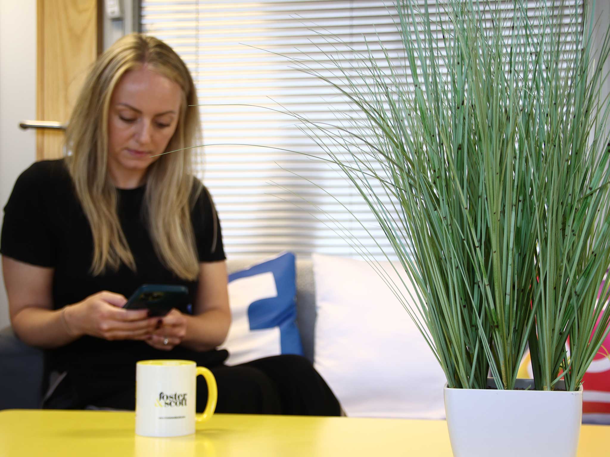 Social Media - Campaigns - Mug on desk.